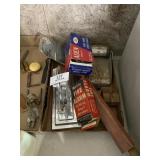 Horseshoe Plaque, Merlite, & Vintage Tools