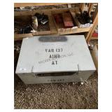 Large Metal Tool Box & Misc. Tools