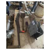 hand Winch, coal shovel & Misc.