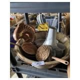 Graniteware Urinal, & Decorative Plates