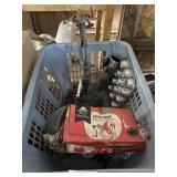 White Mountain Apple Peeler, Coleman Lantern