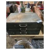 3-Drawer Metal Organizer w/ Hardware