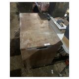 Large Wooden Tool Box w/ Tools