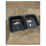 (2) Plastic Booster Seats