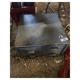 4-Drawer Metal Organizing Cabinet