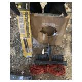 Roll of 14-2 Copper Wire, Texture Gun,