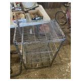 Small Metal Wire Rack w/ 3 Wire Drawers