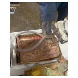 Vintage Ice Tongs & Purse