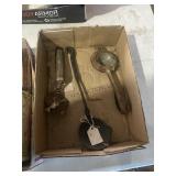 Vintage Lemon Squeezer & Cast Iron