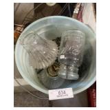 Kerosene Lamp, Vintage Mason Ball, & More