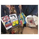 (6) Jeff Gordan Signs, Plates