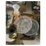 Kerosene Vase & Glassware