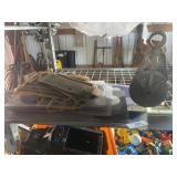 Wooden Pulley & Large Letters