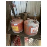 (2) 5 Gallon Gas Cans