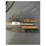 Handmade Knife, Hand Hammered Knife & Fish Knife