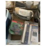 Electric Iron & indoor/Outdoor thermometer