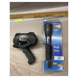 new D cell flashlight and spotlight