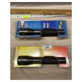 2 NEW D cell flashlights
