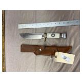 vintage marbles knife with sheath 12