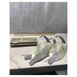 (3) Vintage Goose Decoys