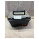 Box w/ Muzzle Loader & Thompson Center Scope.