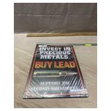 12"x17" Bullet Tin Sign