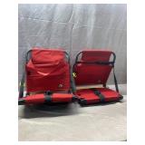 (2) Folding Boat Seats - GCI Outdoor Brand