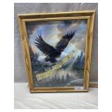 19"x23" "American The Beautiful" Eagle Print Ruane