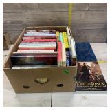 Book lot. Lord of the Rings, cookbooks, and novels