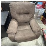 Reclining Rocker Chair - 34 Inch Wide Cloth Reclin