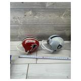 Vintage Kids Football Helmets - (2) Vintage 1980s