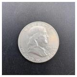 1963-d Silver Ben Franklin Half Dollar (90% Silver