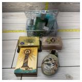 Simply Be Well Shower Kit; Two Alabasters; Wood St