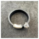 Diamonique sterling silver and heather ring. Marke