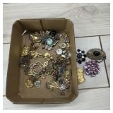 Assortment Of Costume Jewelry.