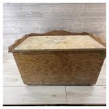 Custom Wood Storage Bench - Custom Built Wood Benc