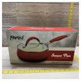 Parini 15-qt Sauce Pan Non Stick Aluminum Enamel
