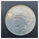 1922 Peace silver dollar