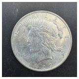 1923 Peace silver dollar