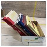 Lot of cookbooks. Various titles.