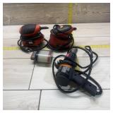 Electric Hand Sanders & Heat Gun. Black & Decker a