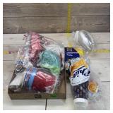Party Supplies. Lot of assorted cups, napkins, and