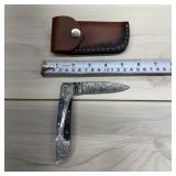 Asher Edge Folding Pocket Knife; 3.5in Blade; Incl