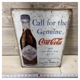 Coca-cola Tin Sign - 16' X 12.5'