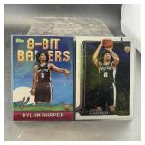 Dillon Harper Rookie Basketball Cards (2 Cards)