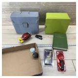 Storage Bins, History Of Olmstead County Book, Etc