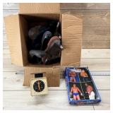 Various Lot W/vintage Wwf Puzzle, Rubber Boots, Et