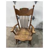 Vintage Rocking Chair - Vintage Rocking Chair With