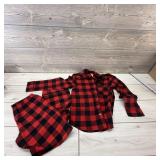 Women's Plaid Pjs - Sz Xs - New