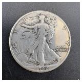 1942 silver Walking Liberty half dollar